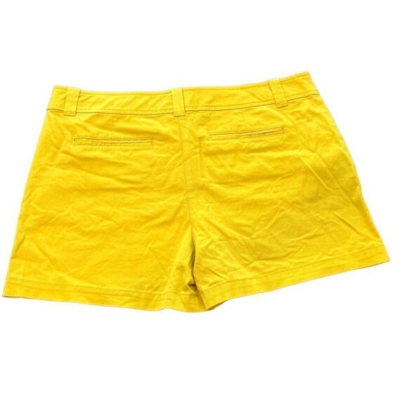 New York & Company lemon green Shorts Size 12 - Picture 4 of 10